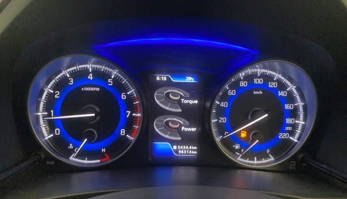 2021 Maruti Baleno ZETA PETROL 1.2, Petrol, Manual, 96,313 km, Odometer Image