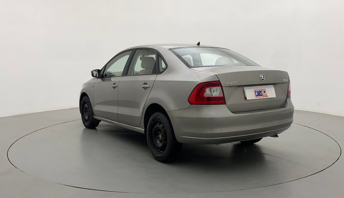 2014 Skoda Rapid 1.6 MPI AMBITION PLUS AT, Petrol, Automatic, 64,784 km, Left Back Diagonal