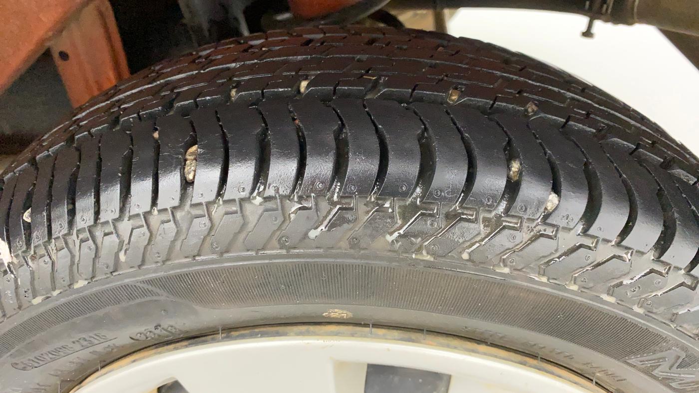 2018 Maruti Alto K10 VXI P, Petrol, Manual, 11,032 km, Left Rear Tyre Tread