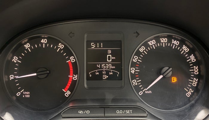 2017 Skoda Rapid STYLE 1.6 MPI MT, Petrol, Manual, 41,578 km, Odometer Image