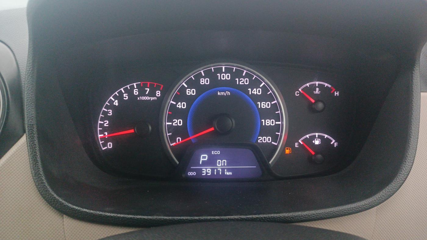 2018 Hyundai Grand i10 SPORTZ AT 1.2 KAPPA VTVT, Petrol, Automatic, 39,170 km, Odometer Image