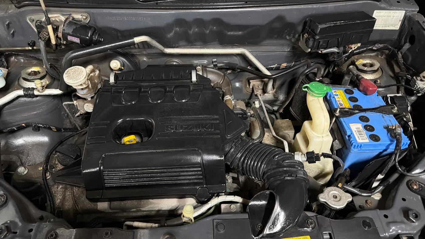 2017 Maruti Alto K10 VXI (O) AMT, Petrol, Automatic, 19,363 km, Engine View