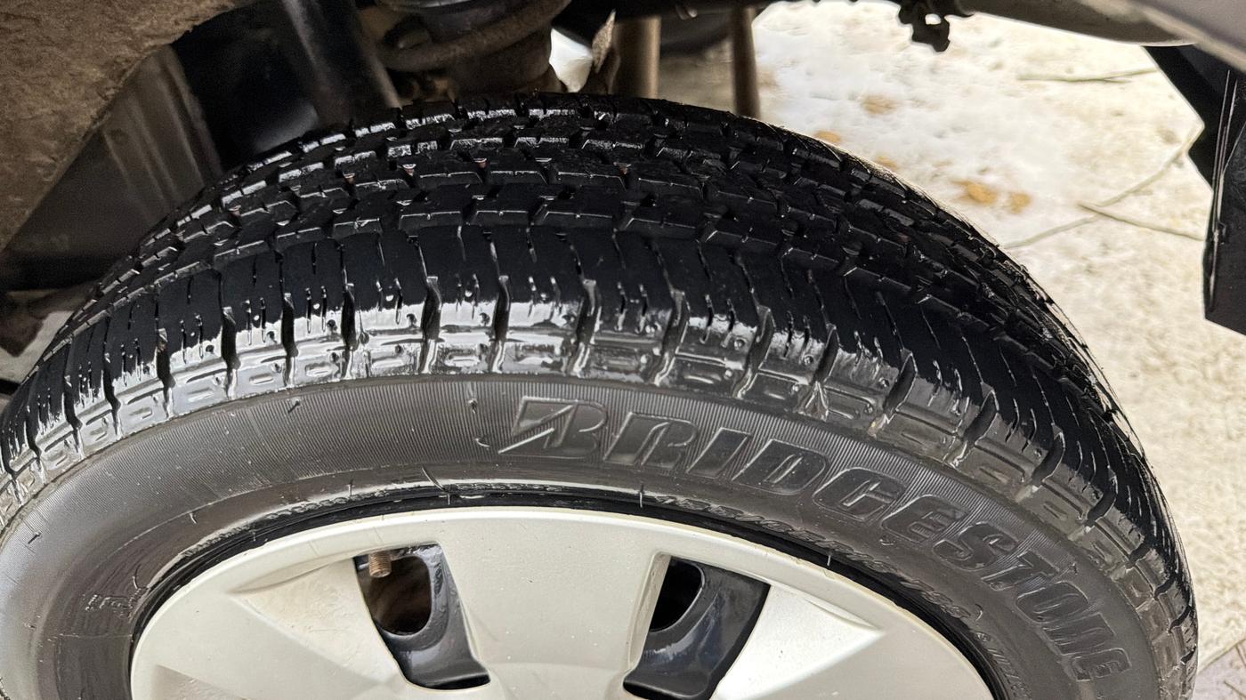 2017 Maruti Alto K10 VXI (O) AMT, Petrol, Automatic, 19,363 km, Left Rear Tyre Tread