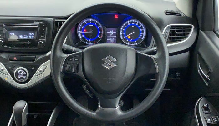 2018 Maruti Baleno DELTA CVT PETROL 1.2, Petrol, Automatic, 31,659 km, Steering Wheel Close Up