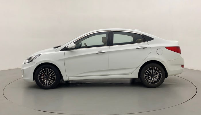 2013 Hyundai Verna FLUIDIC 1.6 EX CRDI AT, Diesel, Automatic, 87,578 km, Left Side