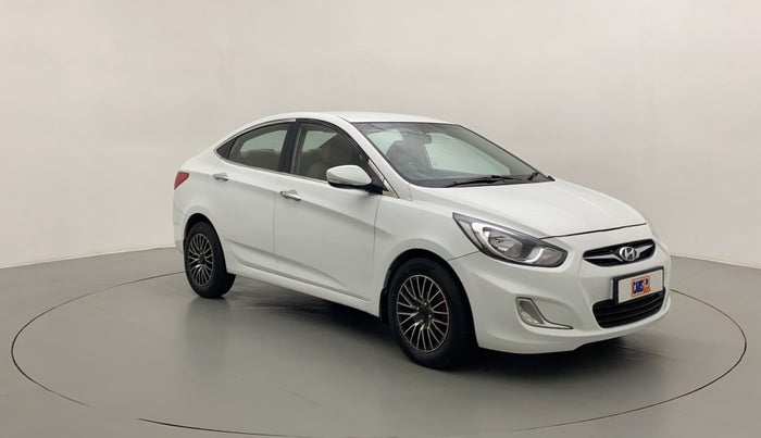 2013 Hyundai Verna FLUIDIC 1.6 EX CRDI AT, Diesel, Automatic, 87,578 km, Right Front Diagonal