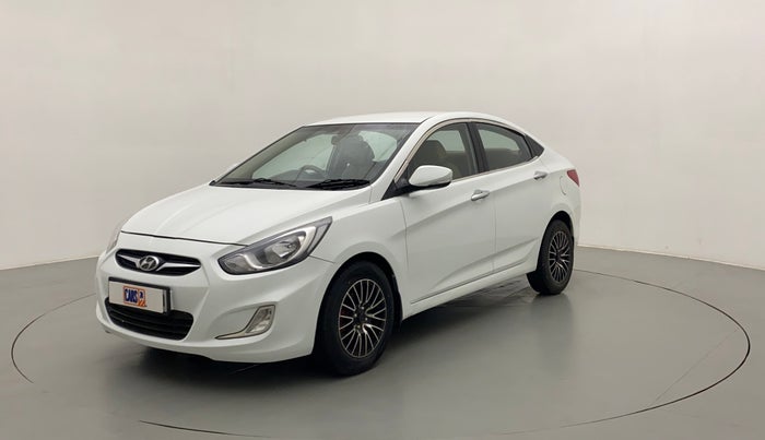 2013 Hyundai Verna FLUIDIC 1.6 EX CRDI AT, Diesel, Automatic, 87,578 km, Left Front Diagonal