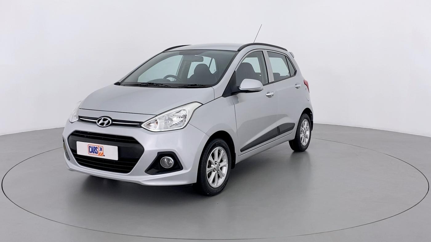 2015 Hyundai Grand i10 ASTA 1.2 AT VTVT, Petrol, Automatic, 57,941 km, Left Front Diagonal