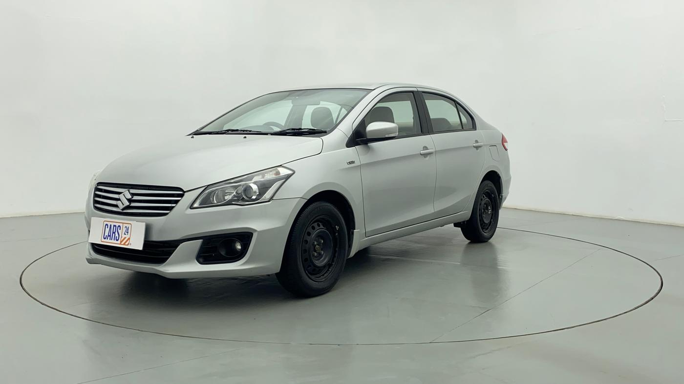 2017 Maruti Ciaz DELTA 1.3 DDIS SHVS, Diesel, Manual, 85,766 km, Left Front Diagonal (45- Degree) View