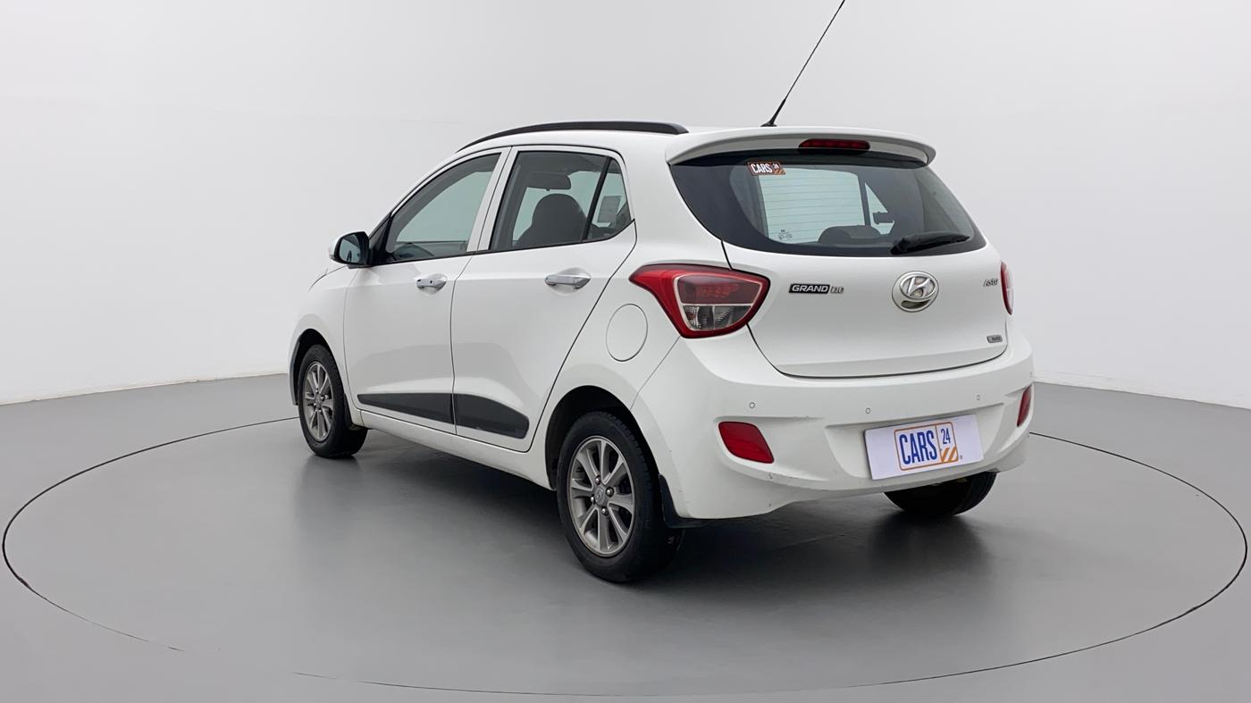 2016 Hyundai Grand i10 ASTA (O) AT 1.2 KAPPA VTVT, Petrol, Automatic, 59,715 km, Left Back Diagonal