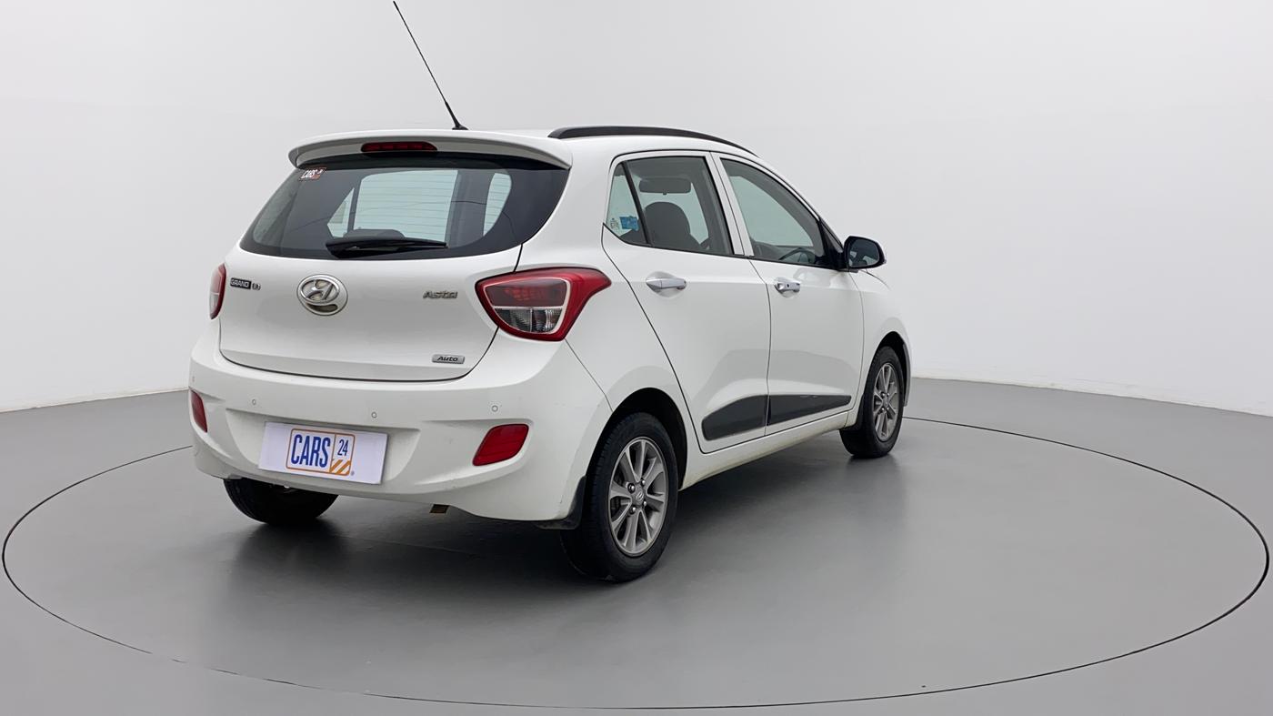 2016 Hyundai Grand i10 ASTA (O) AT 1.2 KAPPA VTVT, Petrol, Automatic, 59,715 km, Right Back Diagonal