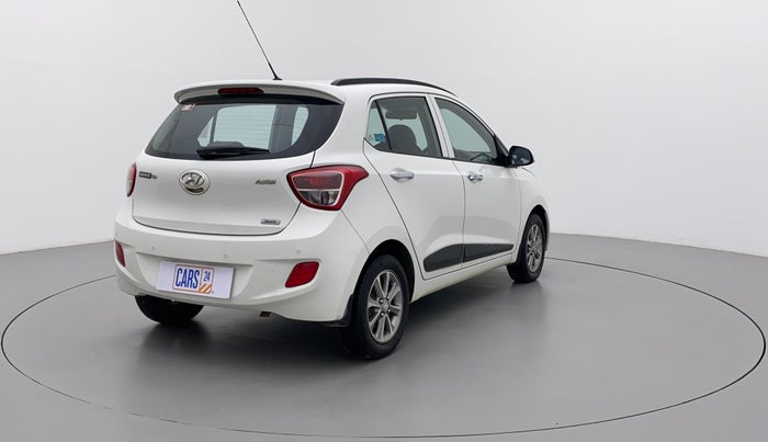 2016 Hyundai Grand i10 ASTA (O) AT 1.2 KAPPA VTVT, Petrol, Automatic, 59,715 km, Right Back Diagonal