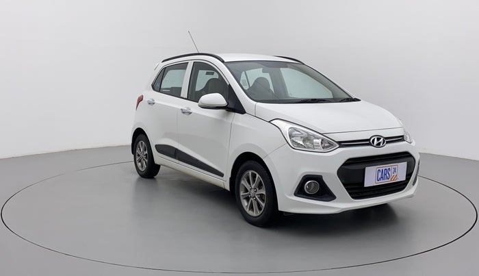 2016 Hyundai Grand i10 ASTA (O) AT 1.2 KAPPA VTVT, Petrol, Automatic, 59,715 km, Right Front Diagonal