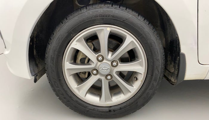 2016 Hyundai Grand i10 ASTA (O) AT 1.2 KAPPA VTVT, Petrol, Automatic, 59,715 km, Left Front Wheel