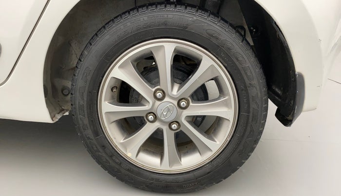 2016 Hyundai Grand i10 ASTA (O) AT 1.2 KAPPA VTVT, Petrol, Automatic, 59,715 km, Left Rear Wheel