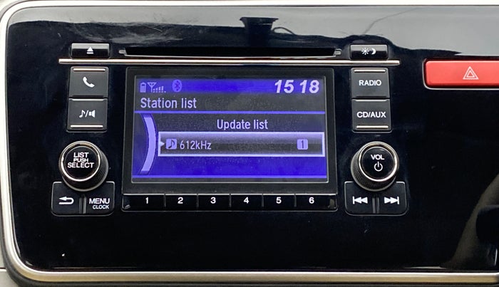 2014 Honda City V MT PETROL, Petrol, Manual, 50,617 km, Infotainment System