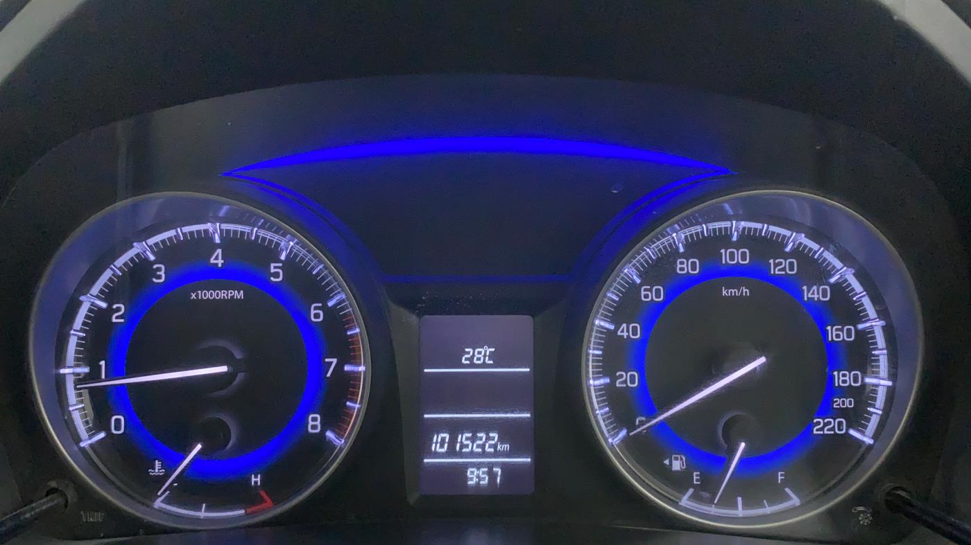 2017 Maruti Baleno DELTA PETROL 1.2, CNG, Manual, 1,01,522 km, Odometer Image