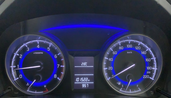 2017 Maruti Baleno DELTA PETROL 1.2, CNG, Manual, 1,01,522 km, Odometer Image