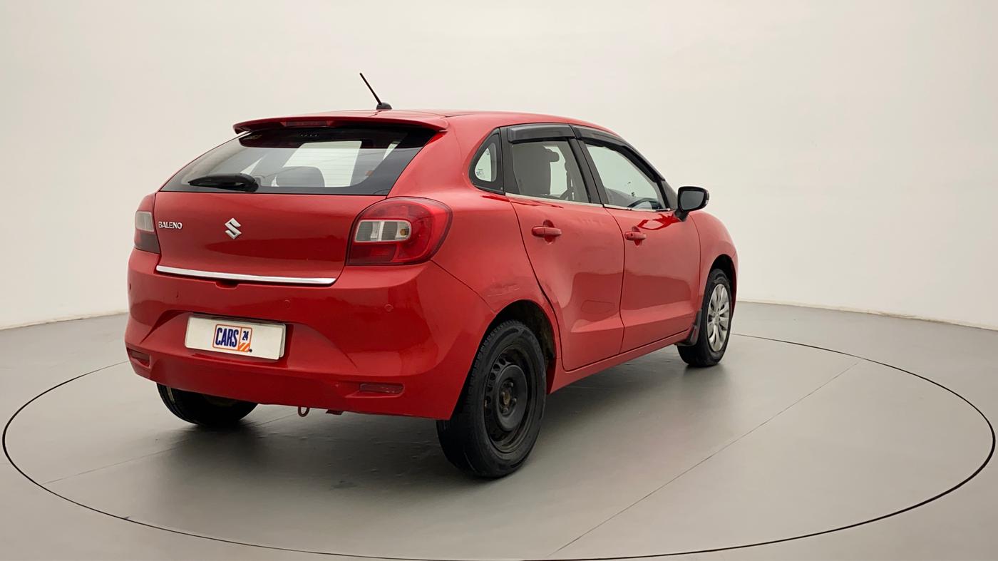 2017 Maruti Baleno DELTA PETROL 1.2, CNG, Manual, 1,01,522 km, Right Back Diagonal