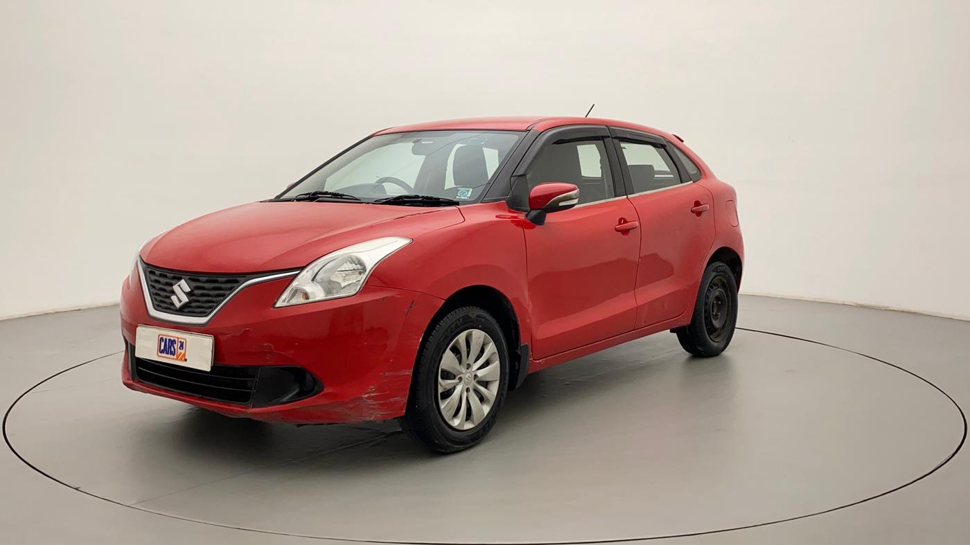 2017 Maruti Baleno DELTA PETROL 1.2, CNG, Manual, 1,01,522 km, Left Front Diagonal