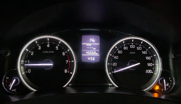 2018 Maruti Ciaz SIGMA 1.4 MT PETROL, Petrol, Manual, 45,657 km, Odometer Image