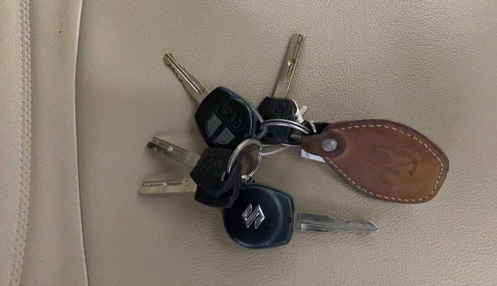 2018 Maruti Ciaz SIGMA 1.4 MT PETROL, Petrol, Manual, 45,657 km, Key Close Up