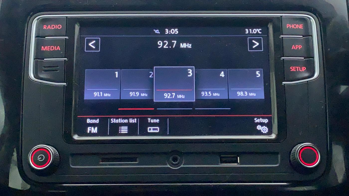 2020 Volkswagen Polo GT TSI AT 1.0, Petrol, Automatic, 3,783 km, Infotainment System