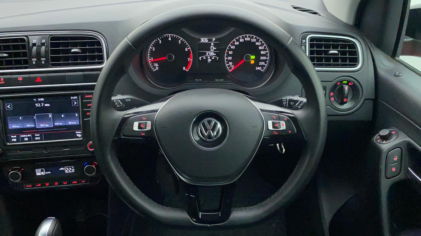 2020 Volkswagen Polo GT TSI AT 1.0, Petrol, Automatic, 3,783 km, Steering Wheel Close Up