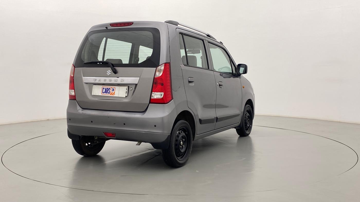2014 Maruti Wagon R 1.0 VXI, Petrol, Manual, 47,124 km, Right Back Diagonal