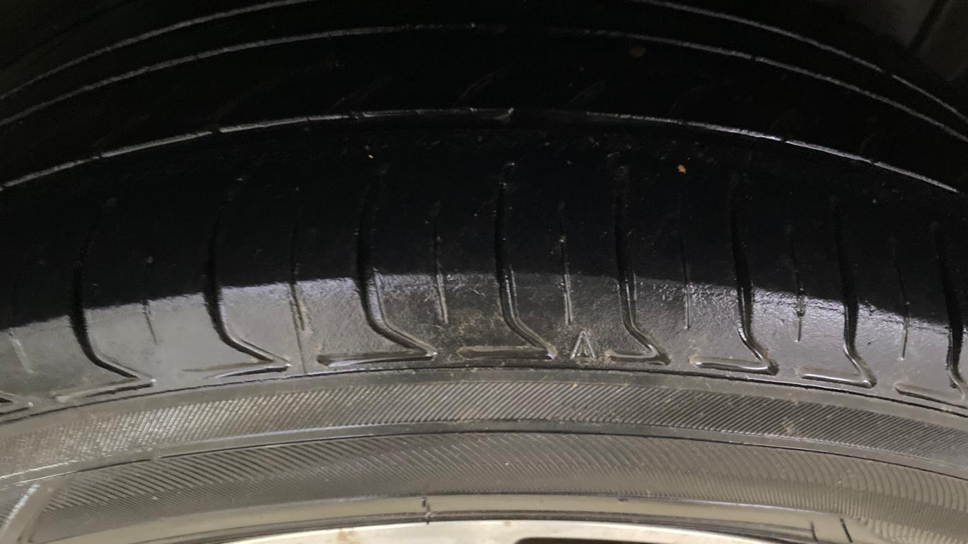 2020 Maruti S Cross ZETA 1.5, Petrol, Manual, 97,095 km, Left Rear Tyre Tread
