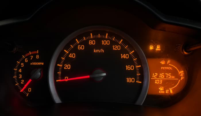 2015 Maruti Celerio VXI CNG, CNG, Manual, 1,21,660 km, Odometer Image