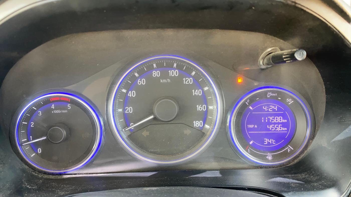 2017 Honda Amaze 1.5L I-DTEC VX, Diesel, Manual, 1,17,616 km, Odometer Image