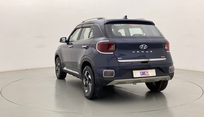 2019 Hyundai VENUE 1.0 TURBO GDI SX+ AT, Petrol, Automatic, 43,600 km, Left Back Diagonal