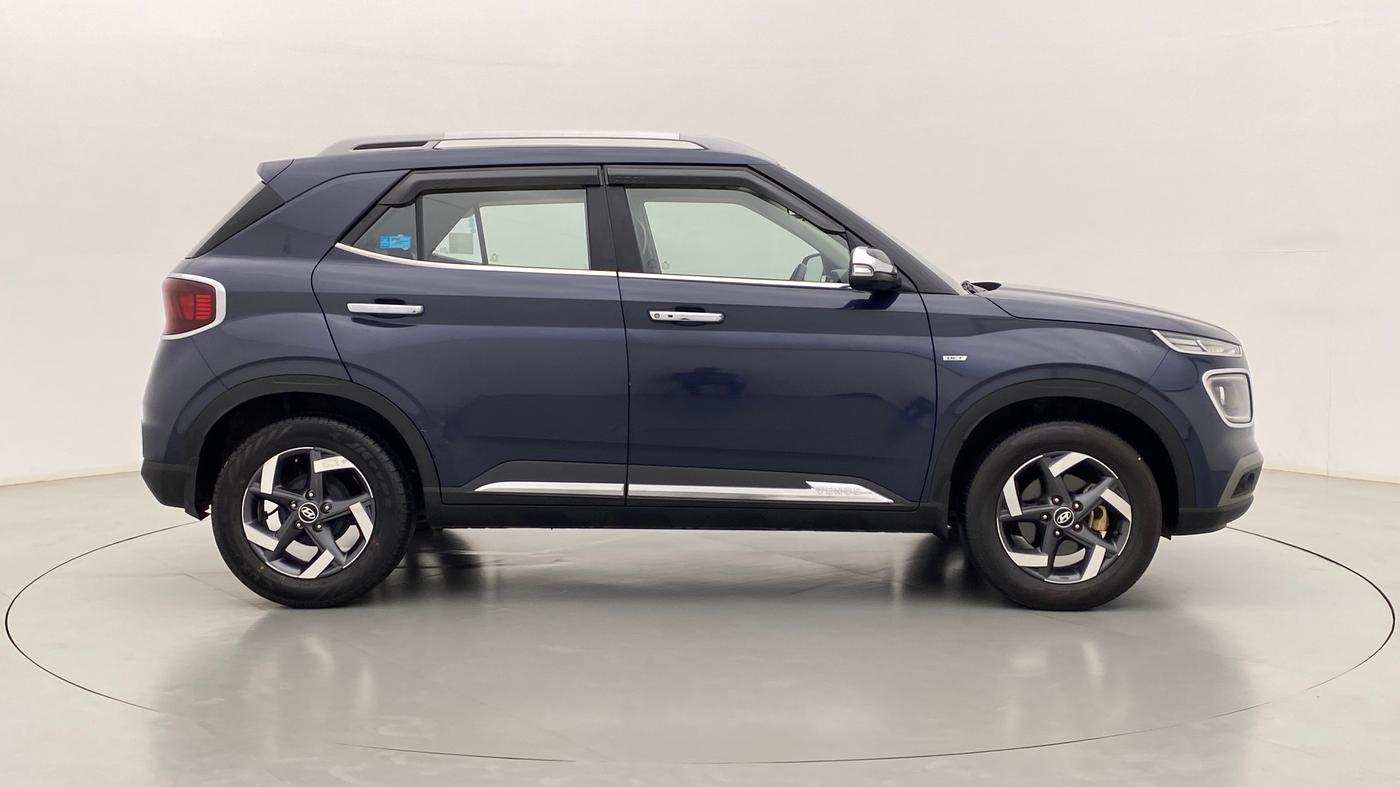 2019 Hyundai VENUE 1.0 TURBO GDI SX+ AT, Petrol, Automatic, 43,600 km, Right Side View