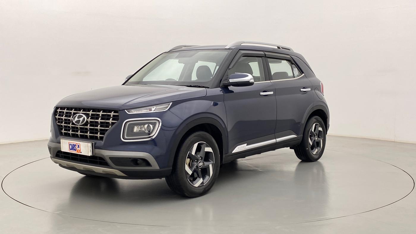 2019 Hyundai VENUE 1.0 TURBO GDI SX+ AT, Petrol, Automatic, 43,600 km, Left Front Diagonal