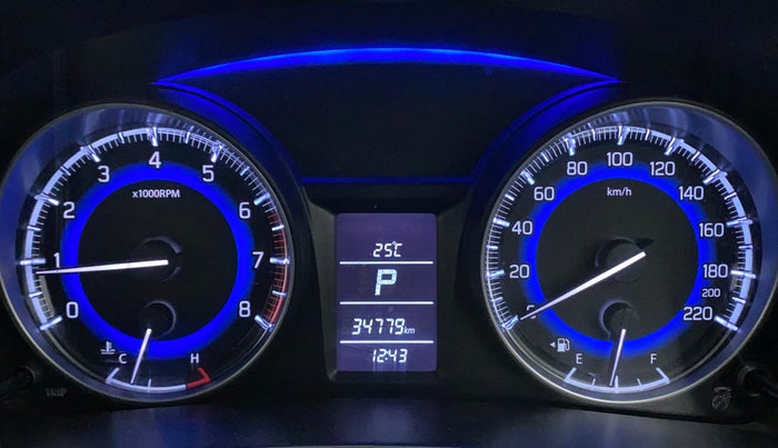 2017 Maruti Baleno DELTA CVT PETROL 1.2, Petrol, Automatic, 34,954 km, Odometer Image