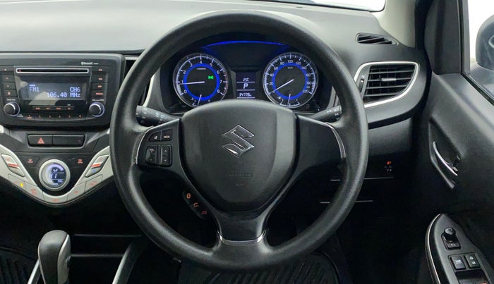 2017 Maruti Baleno DELTA CVT PETROL 1.2, Petrol, Automatic, 34,954 km, Steering Wheel Close Up