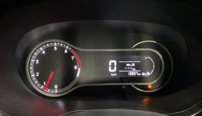 2021 Hyundai AURA SX 1.2, Petrol, Manual, 13,885 km, Odometer Image