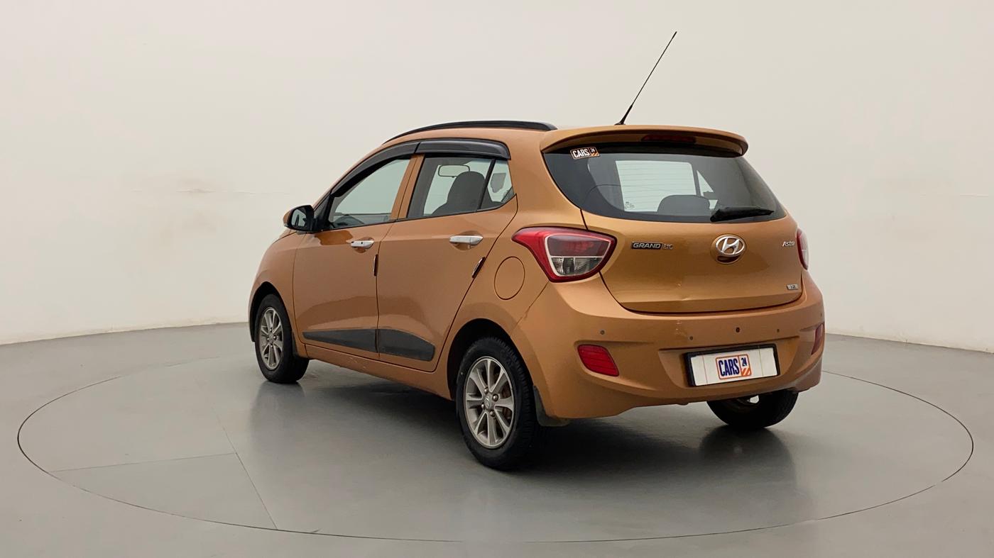 2016 Hyundai Grand i10 ASTA (O) 1.2 KAPPA VTVT, Petrol, Manual, 75,017 km, Left Back Diagonal