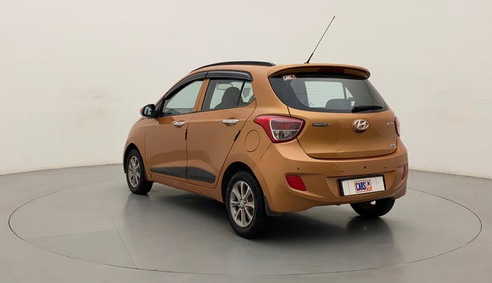 2016 Hyundai Grand i10 ASTA (O) 1.2 KAPPA VTVT, Petrol, Manual, 75,017 km, Left Back Diagonal