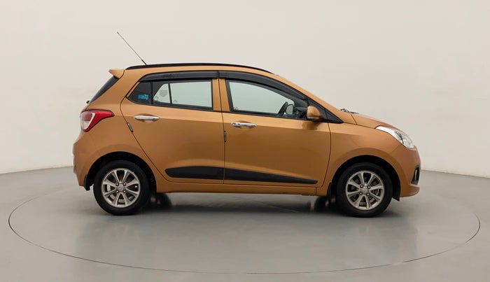 2016 Hyundai Grand i10 ASTA (O) 1.2 KAPPA VTVT, Petrol, Manual, 75,017 km, Right Side View