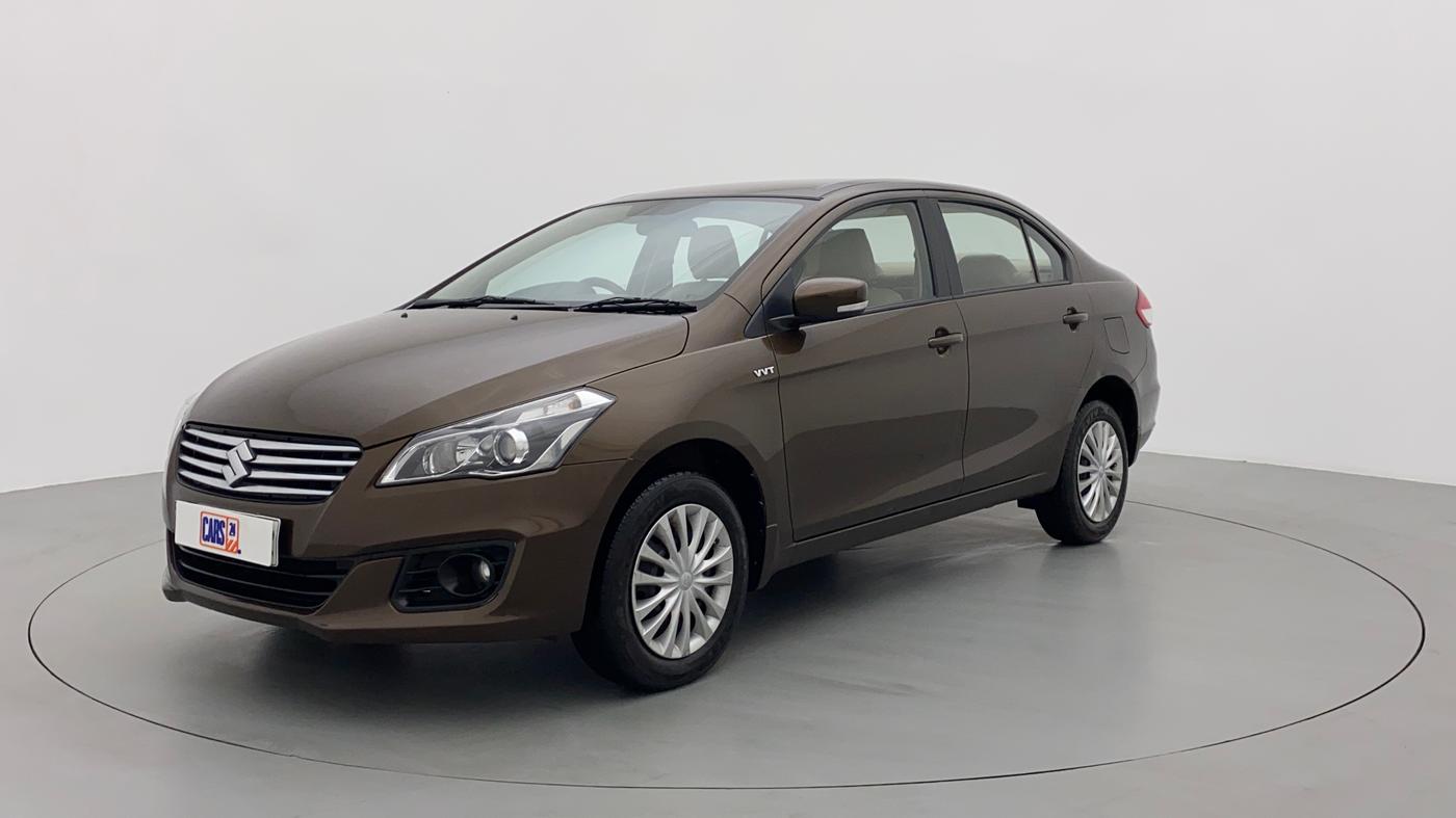 2015 Maruti Ciaz VXI PLUS, Petrol, Manual, 64,094 km, Left Front Diagonal