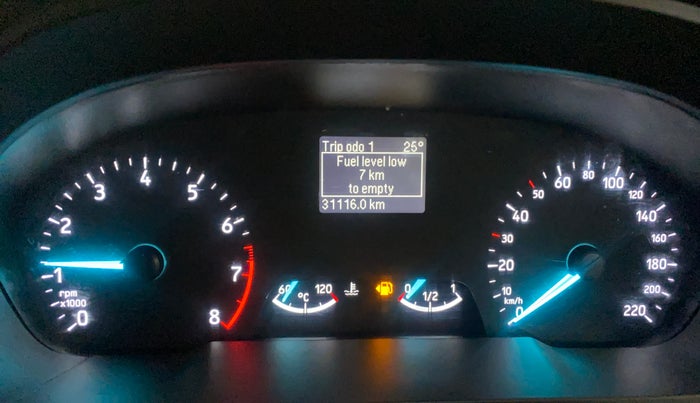 2019 Ford Ecosport TREND 1.5L PETROL, Petrol, Manual, 31,103 km, Odometer Image