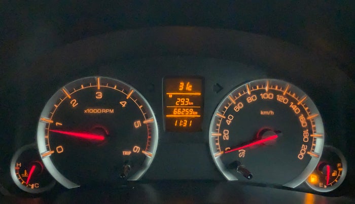 2017 Maruti Swift ZDI, Diesel, Manual, 66,258 km, Odometer Image