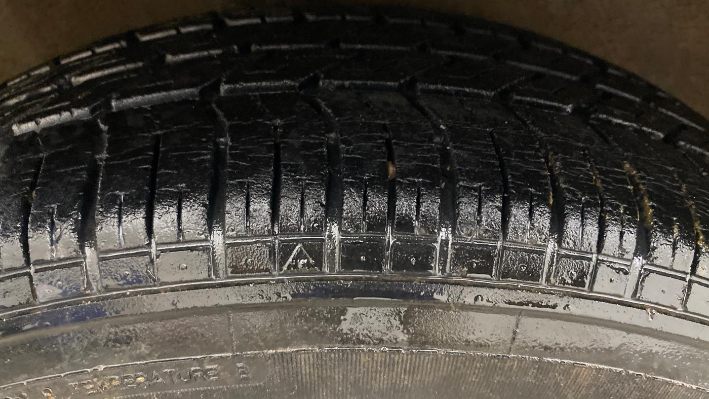 2015 Maruti Ritz VXI, Petrol, Manual, 46,076 km, Right Rear Tyre Tread
