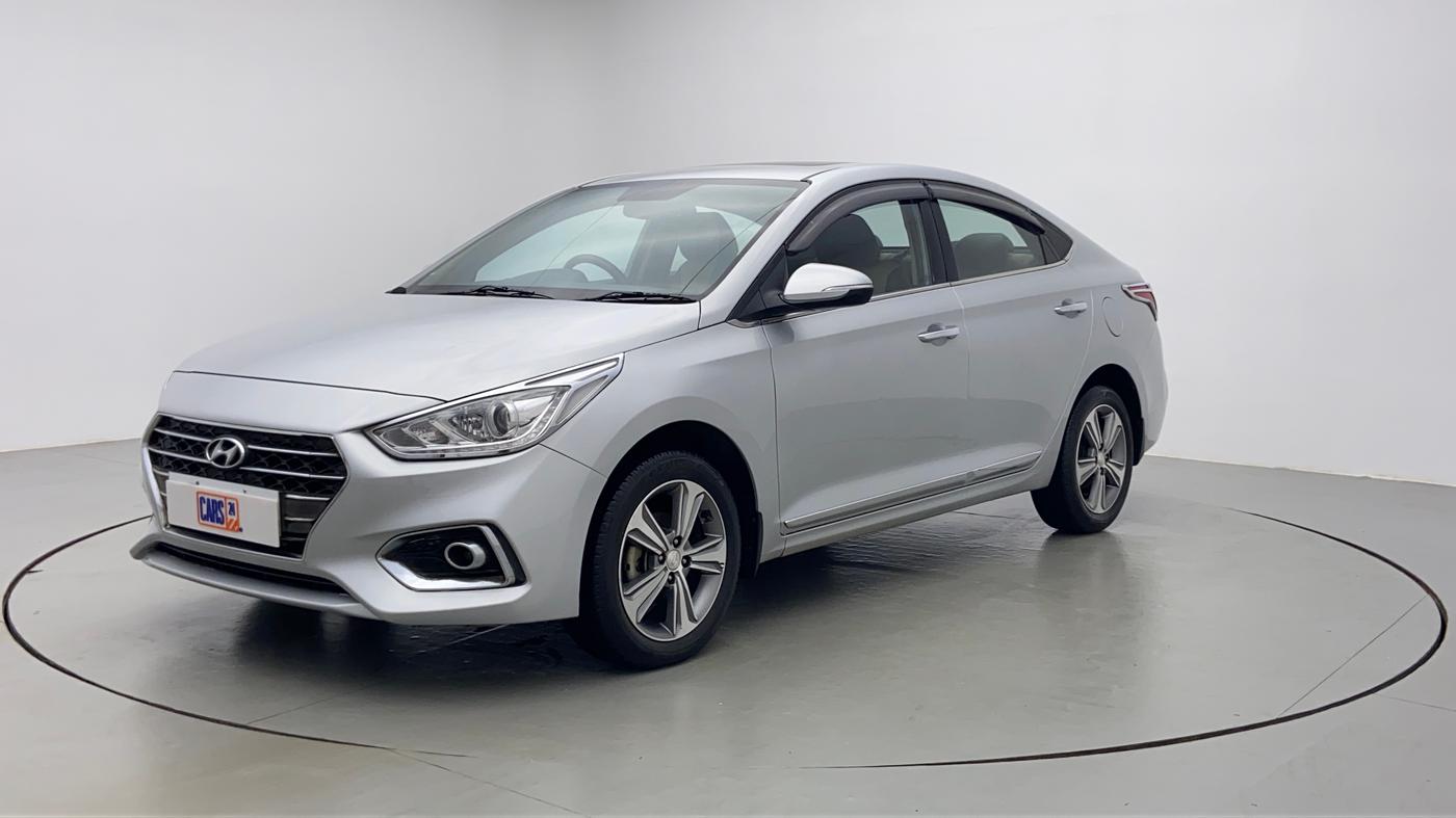 2018 Hyundai Verna 1.6 SX VTVT (O), Petrol, Manual, 45,513 km, Left Front Diagonal (45- Degree) View