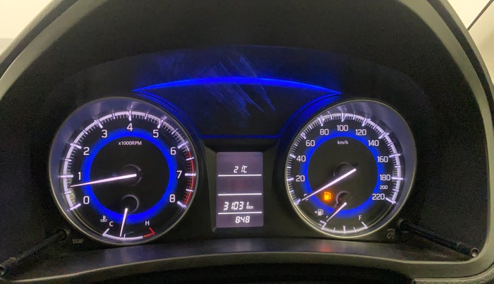 2017 Maruti Baleno DELTA PETROL 1.2, Petrol, Manual, 31,012 km, Odometer Image