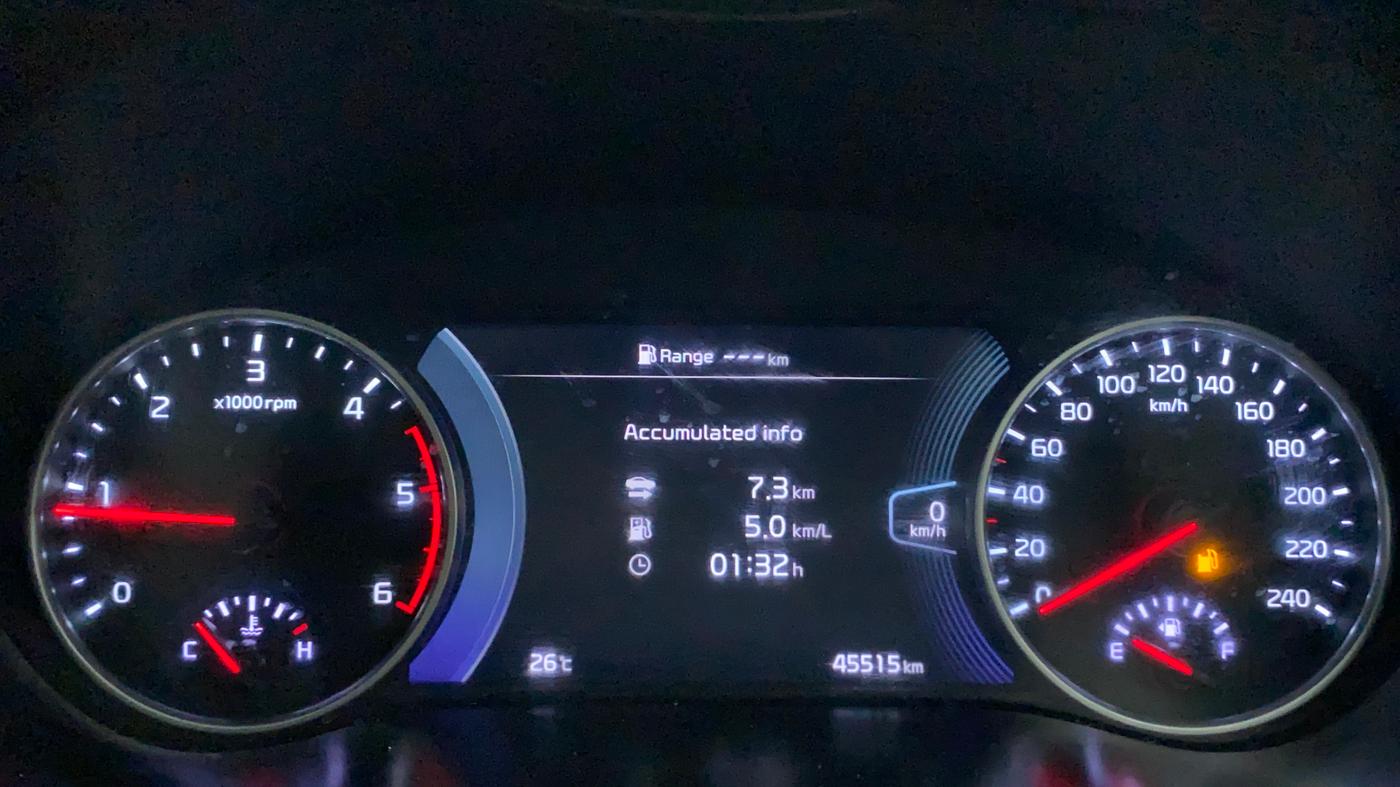 2021 KIA SELTOS HTX PLUS 1.5 DIESEL, Diesel, Manual, 45,515 km, Odometer Image