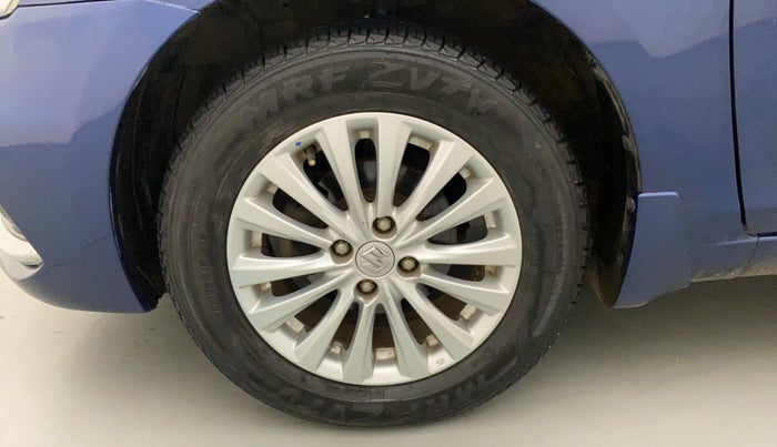 2018 Maruti Ciaz DELTA AT 1.5 SHVS PETROL, Petrol, Automatic, 40,790 km, Left Front Wheel