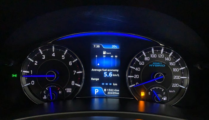 2018 Maruti Ciaz DELTA AT 1.5 SHVS PETROL, Petrol, Automatic, 40,790 km, Odometer Image